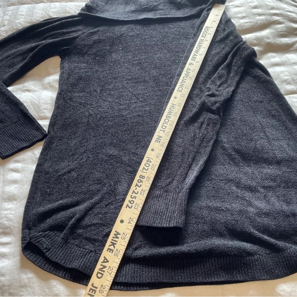 Barefoot Dreams Women's Small Cozychic Ultra Lite Coastal Cowl Neck Tunic Black - Picture 7 of 9